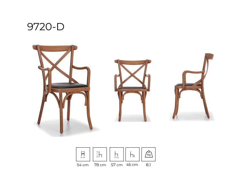 9720-D stolica dimenzije